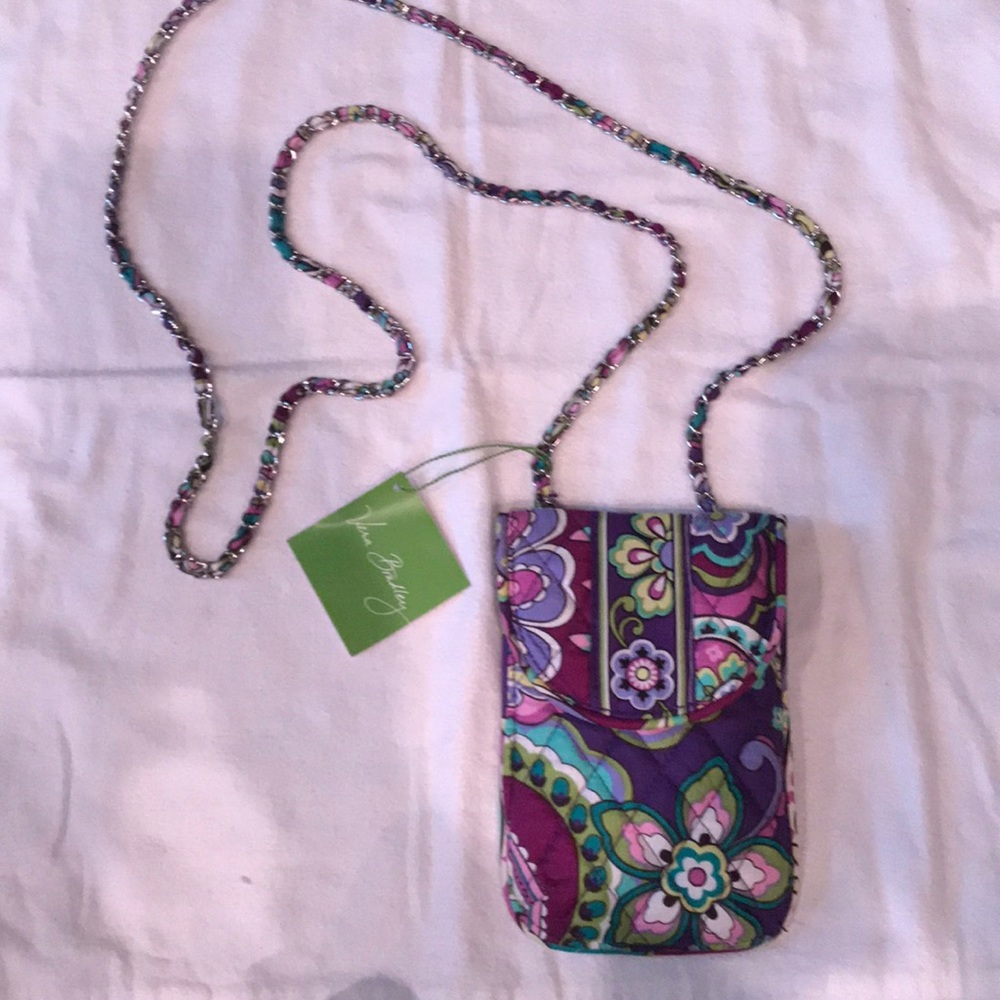 Vera Bradley Cell Phone Crossbody —New!